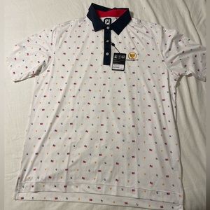 NWT PRESIDENT’S CUP GOLF POLO